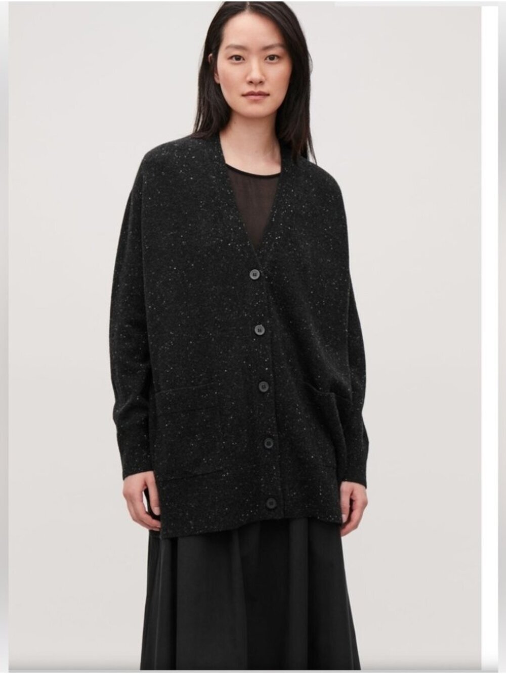 Cos 100% Wool Cardigan